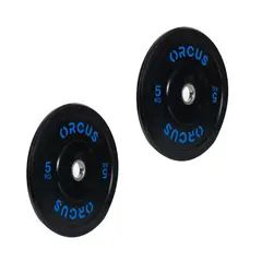 ORCUS - PAR DE DISCOS OLÍMPICOS 5 KG CON REBOTE