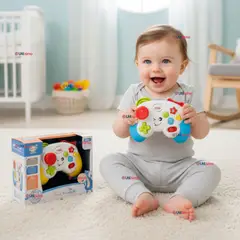 TEDMIMAK - Control Mando Interactivo Música Y luces Juguete Colores Surtidos Bebé Niño Niña