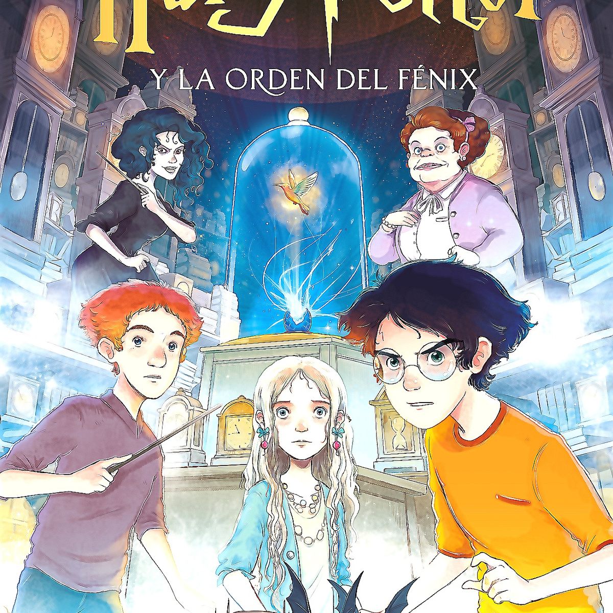 SALAMANDRA - Libro Harry Potter y la Orden del Fénix(ilustrado) - Rowling