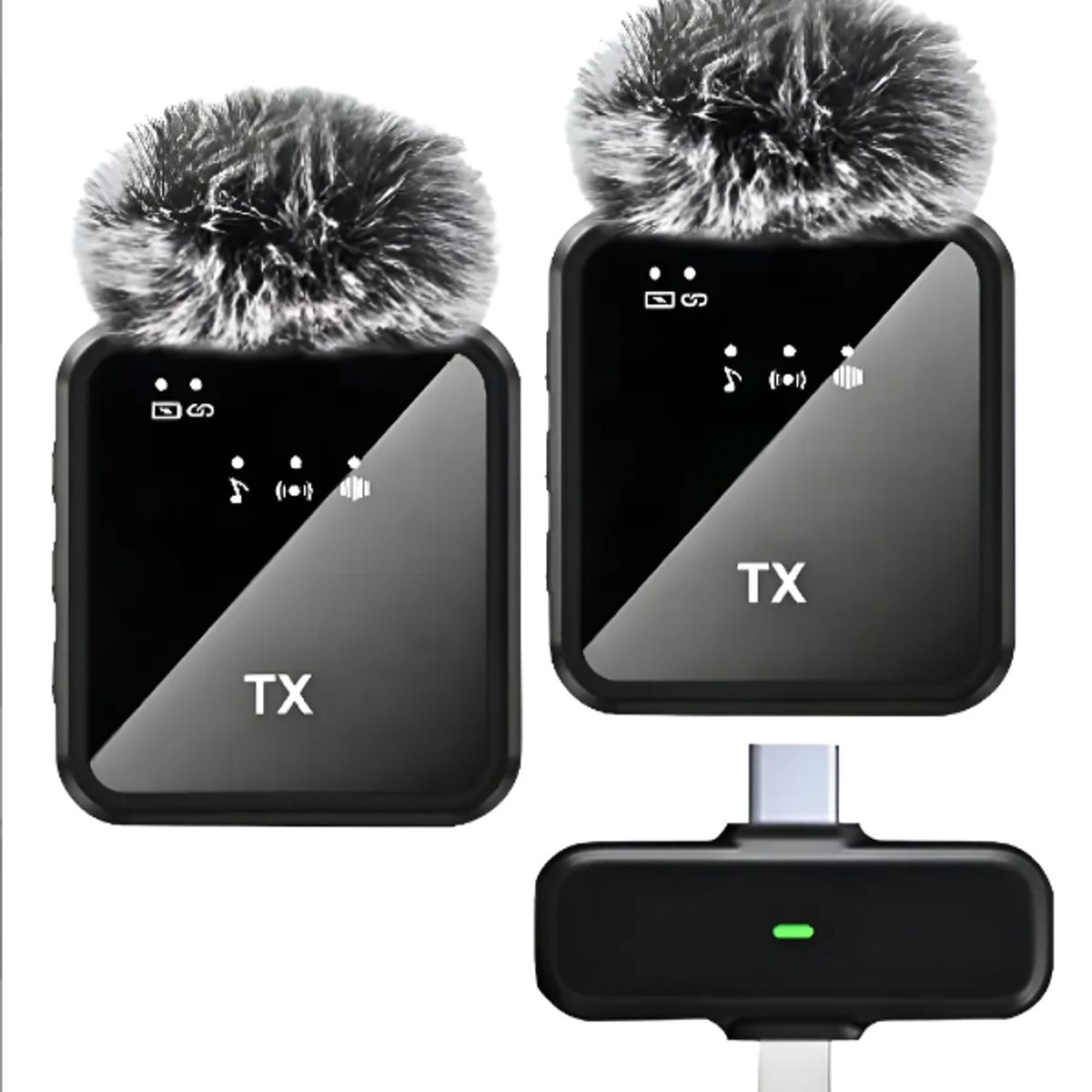 GENERICO - Pack de Microfono Inalambrico Dual