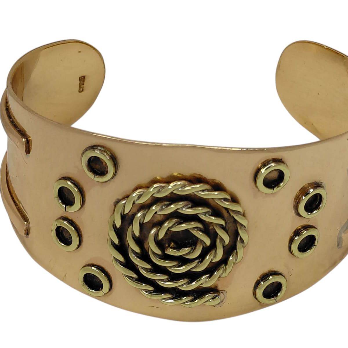 GENERICO - Pulsera Brazalete De Cobre Para Mujer Adaptables Ajustable Terapia Artritis Con Caja