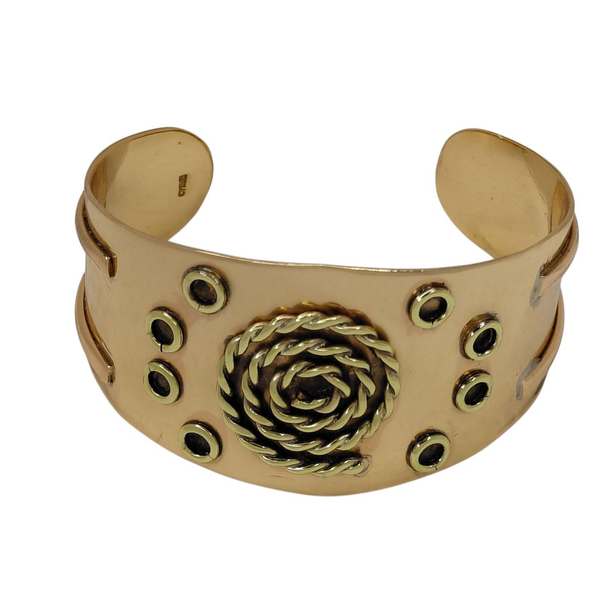 GENERICO - Pulsera Brazalete De Cobre Para Mujer Adaptables Ajustable Terapia Artritis Con Caja
