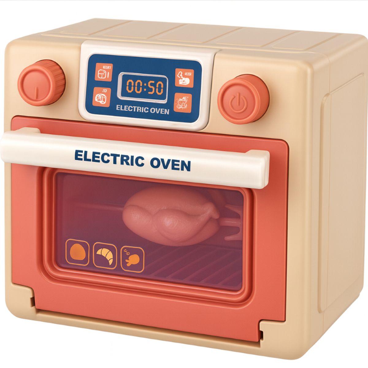 GENERICO - Juego De Cocina Horno Electrico a Pilas Sonidos Luces Sensorial