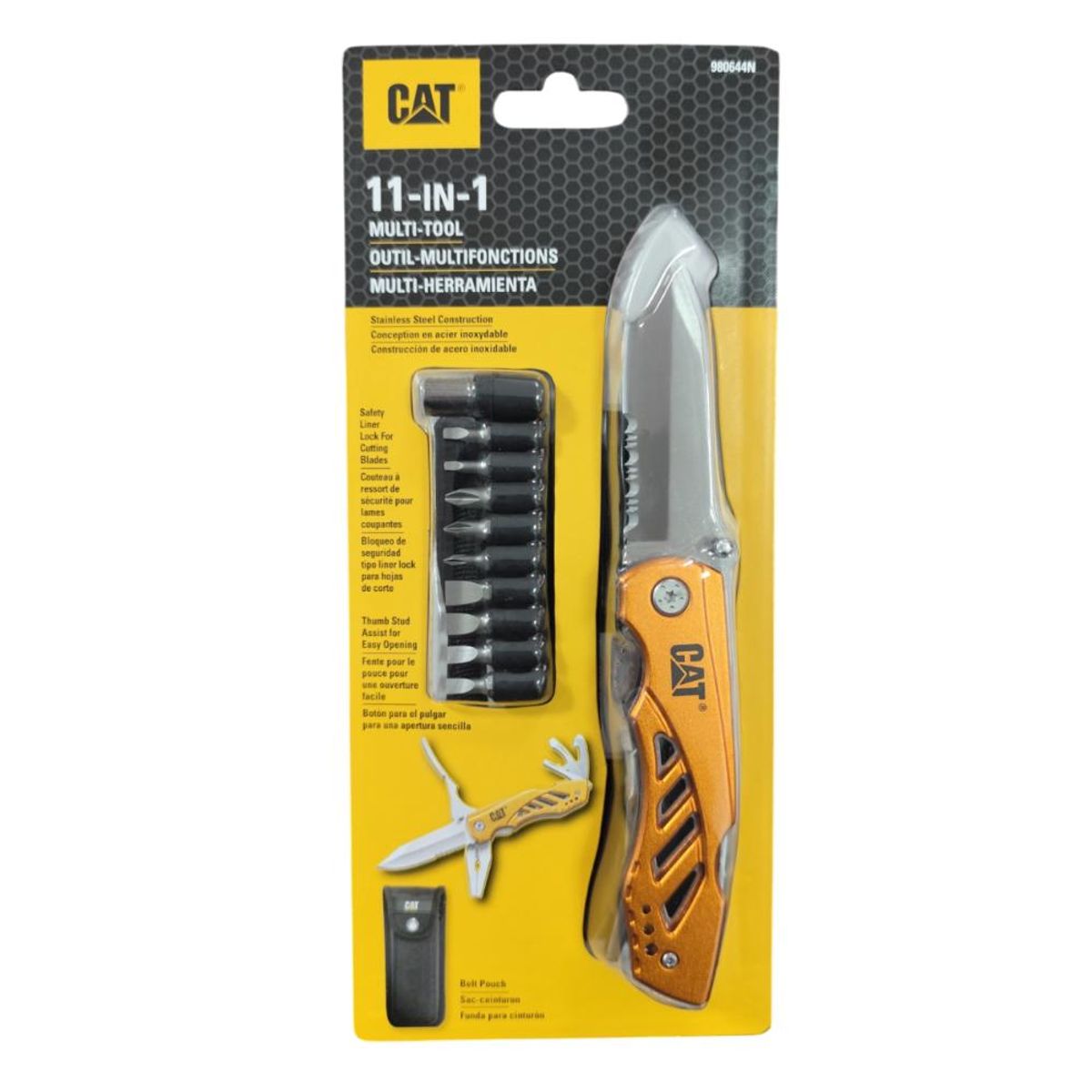 CAT - Multiherramienta 11 en 1 Cat 980644N
