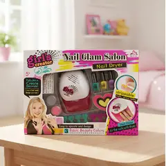 GENERICO - Kit Maquina De Uñas Manicura Estilista Para Niñas Sticker