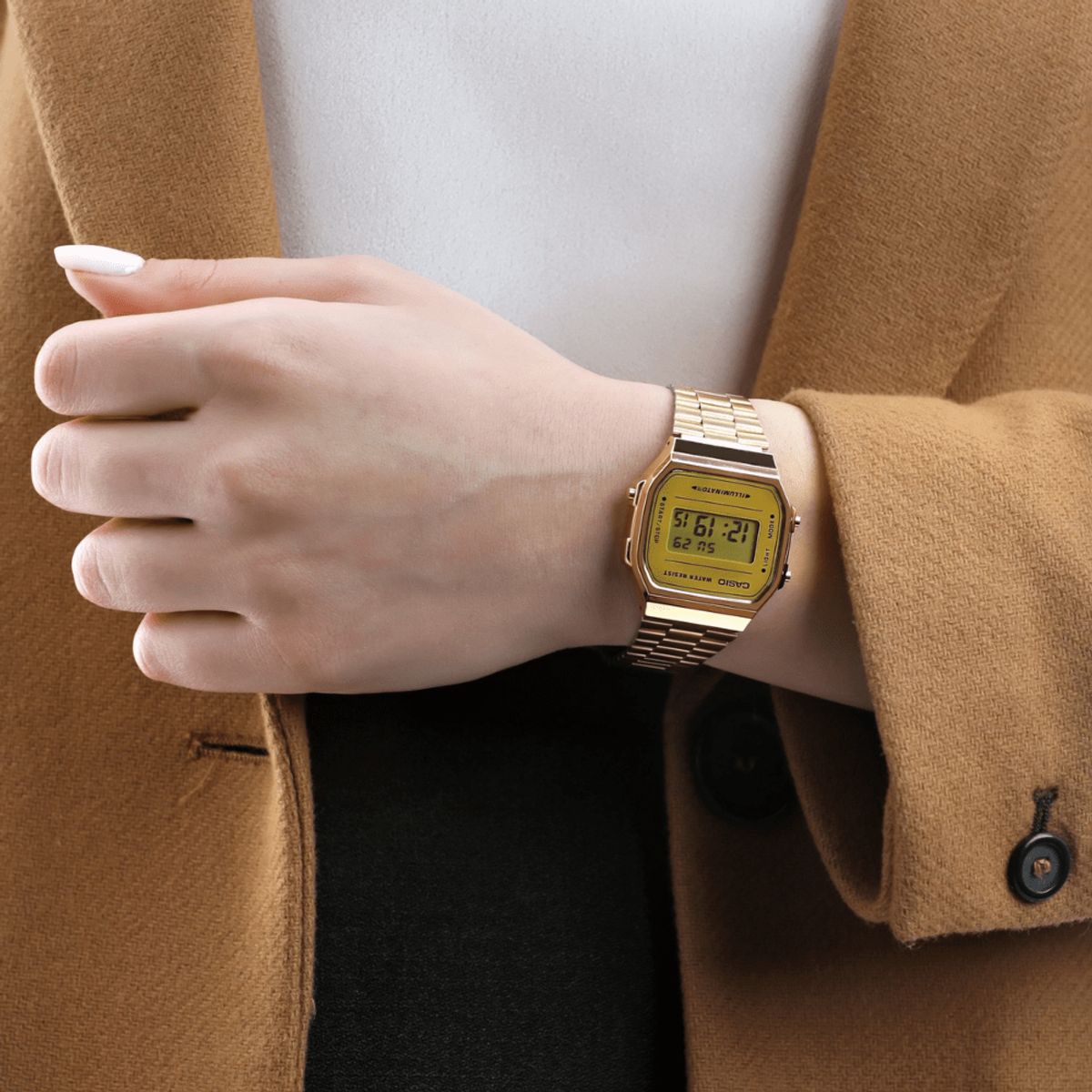 CASIO - RELOJ CASIO A168WEGM-9DF DORADO UNISEX