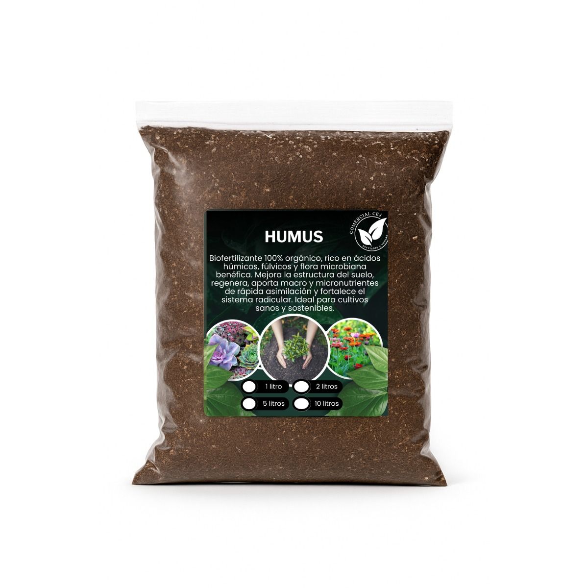 GENERICO - Humus de Lombriz 10 Litros