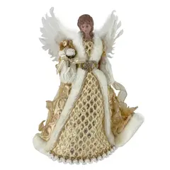 SANTINI - Figura Decorativa - Angel Dorado