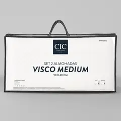 CIC - Juego De Almohadas Viscoelástica King