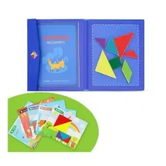 PLASTIMAR - TANGRAMA MAGNETICO DE MADERA