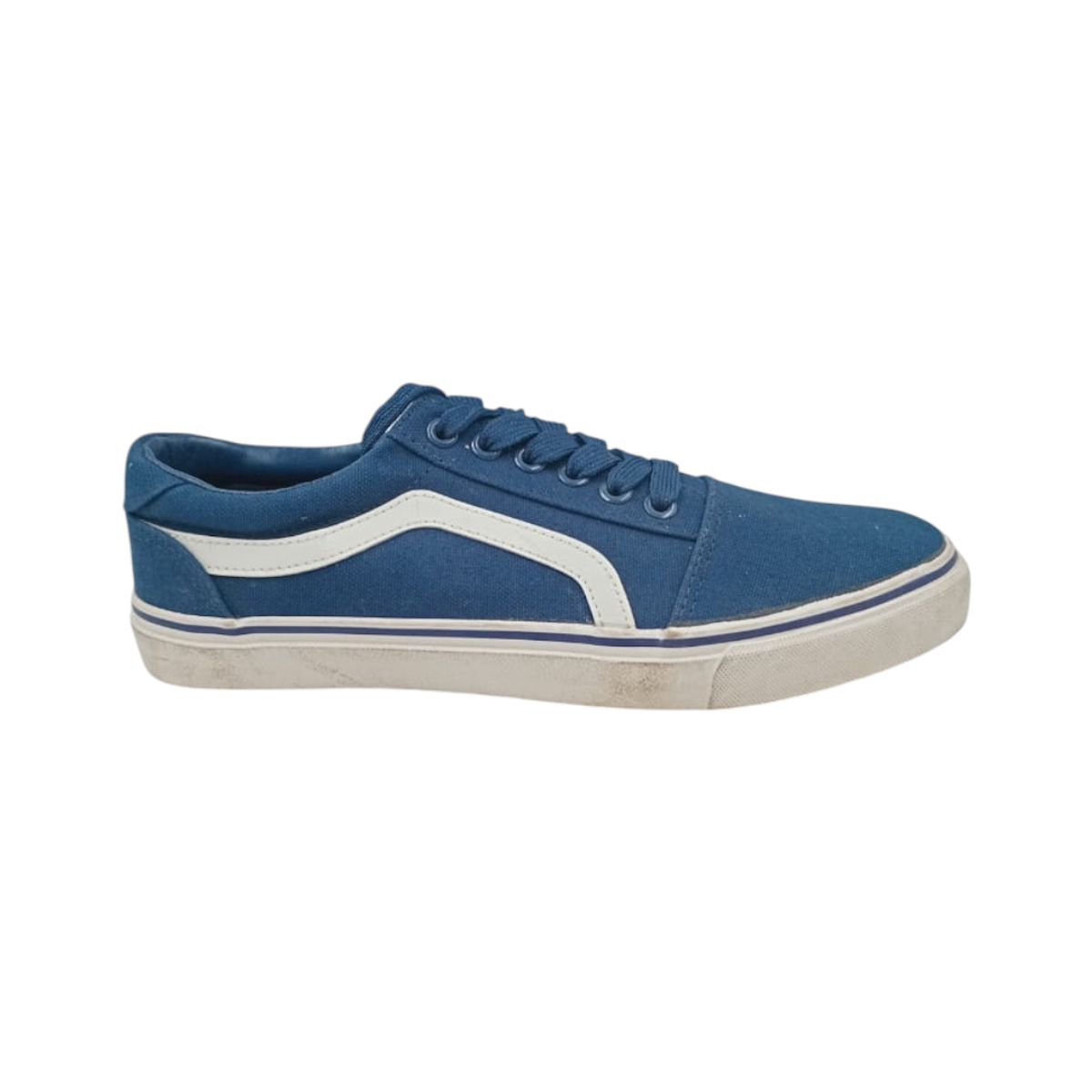 HERIEL - Zapatilla Azul Lona Baja