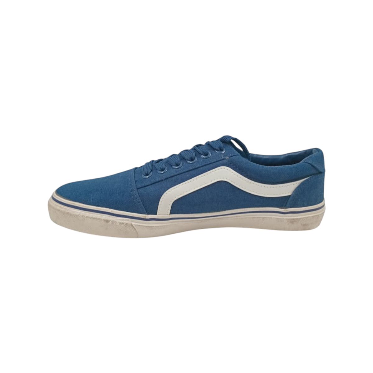 HERIEL - Zapatilla Azul Lona Baja