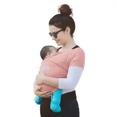 MITIMA - Fular PortaBebe Palo Rosa