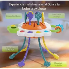 GENERICO - Búho Juguete Sensorial Montessori Cuerdas