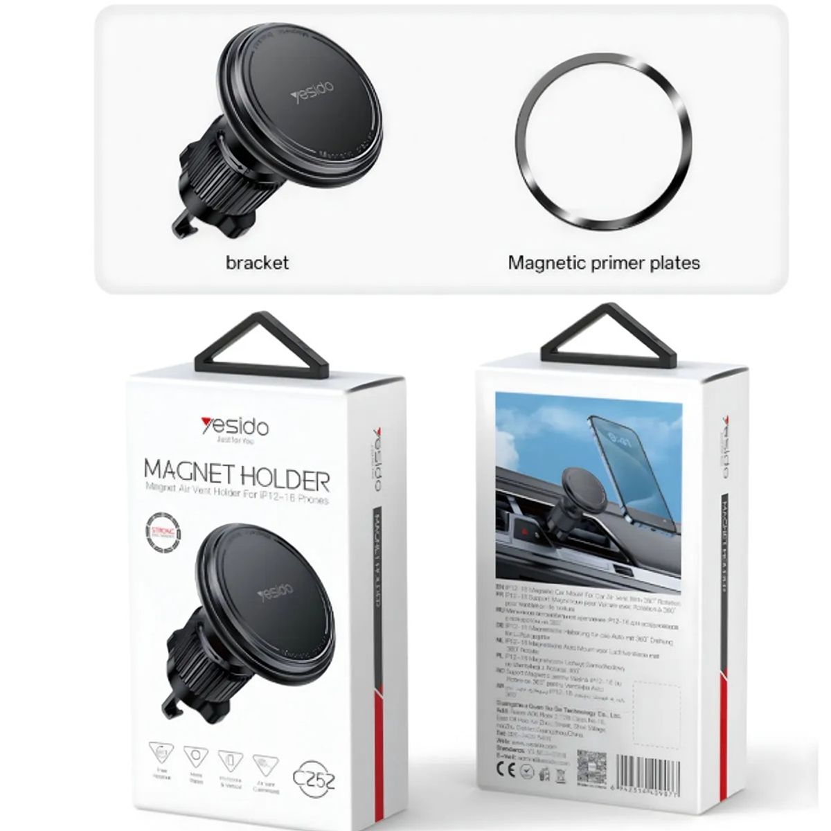 YESIDO - Soporte Porta Celular Holder Magnetico Magsafe C252 Yesido