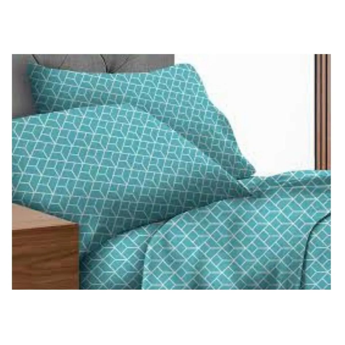 ILLUSIONS - Sábanas Illusions King De 144 Hilos Máximo Confort Deniz