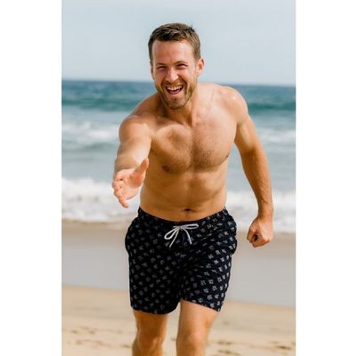LIKE SHOP - Traje De Baño Hombre Forro Malla Bolsillos Colores Diseños 001