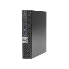 DELL - Mini Pc OptiPlex 7040 i3‑6100T, 8GB RAM, 240GB DISCO SSD, NEGRO