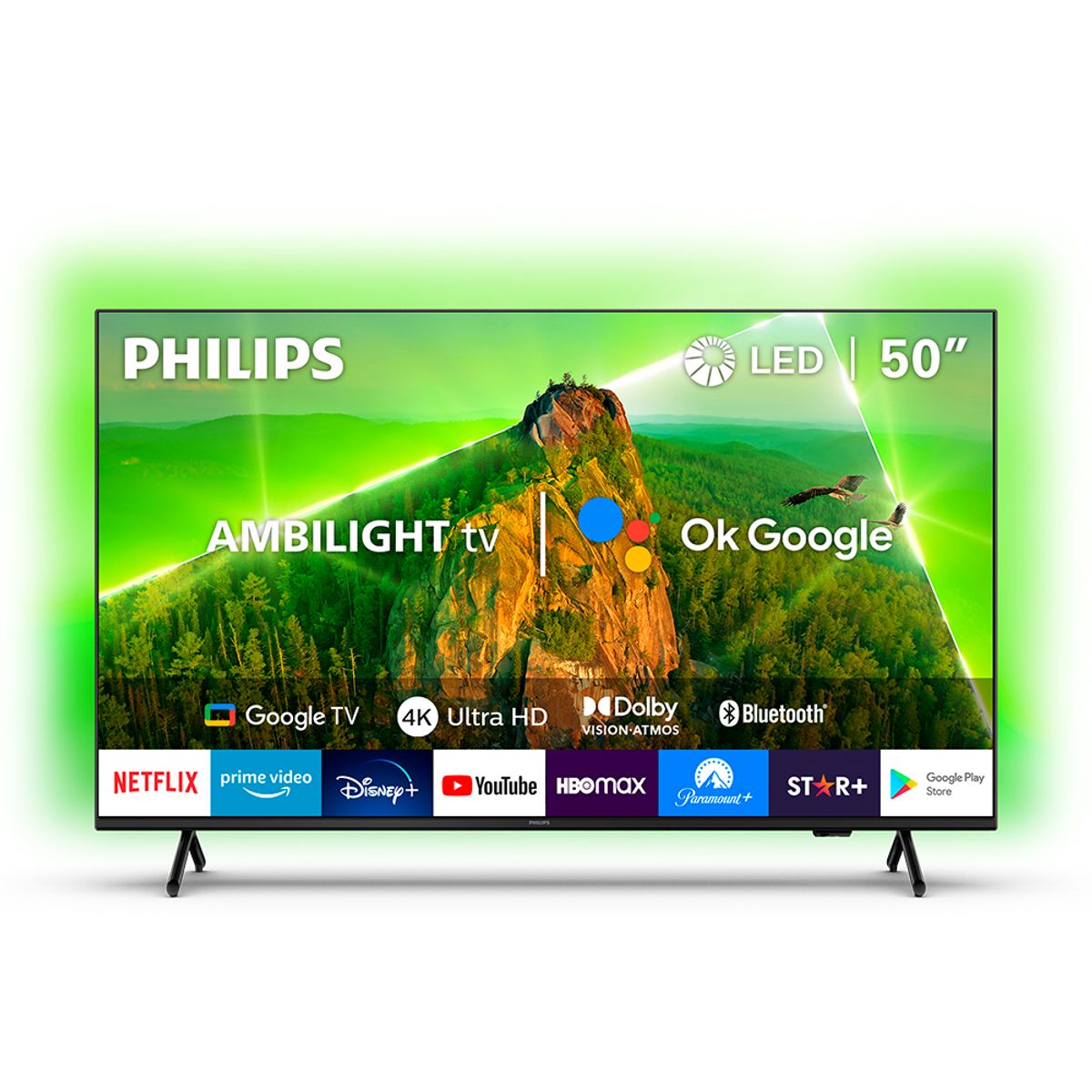 PHILIPS - Ambilight TV 50 Philips LED 4K UHD 50PUD7908