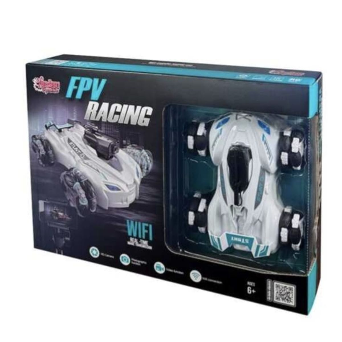 GENERICO - coche acrobático teledirigido con cámara WiFi Vardem