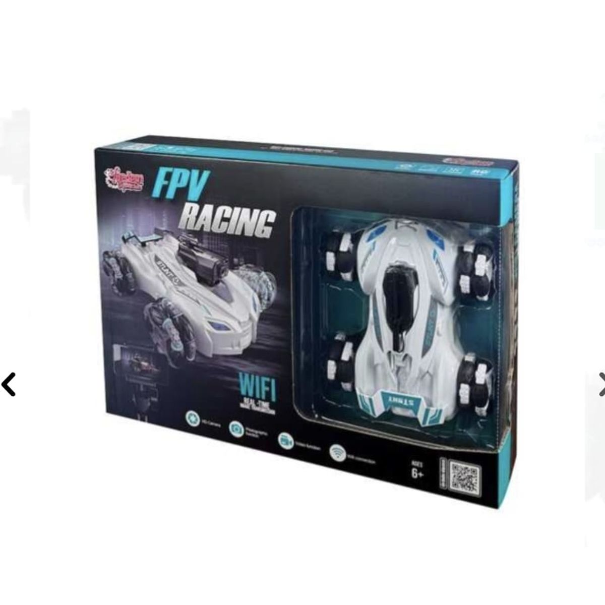 GENERICO - coche acrobático teledirigido con cámara WiFi Vardem