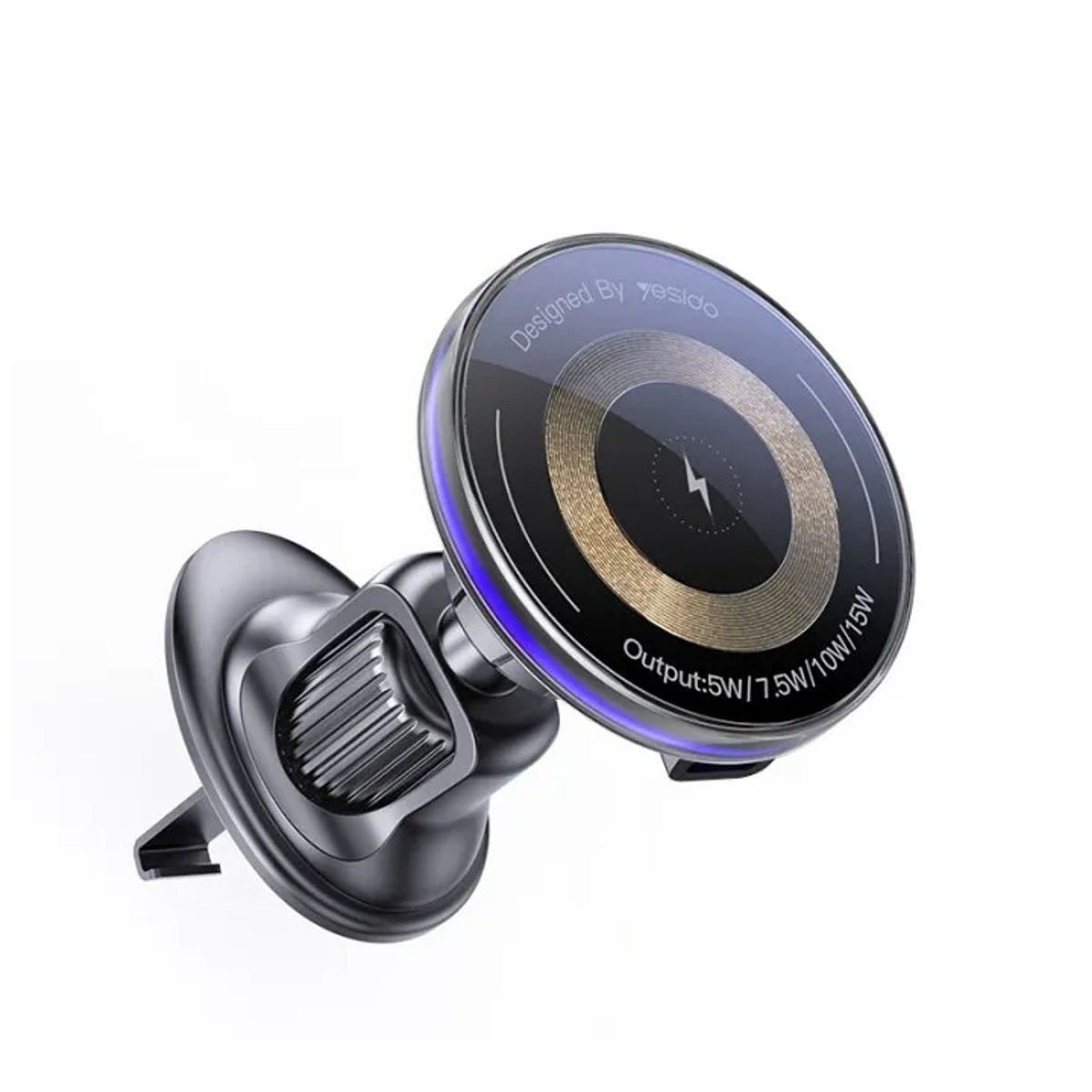 YESIDO - Soporte Porta Celular Holder Para Auto Carga Inalambrica Magsafe 15w C308 Yesido