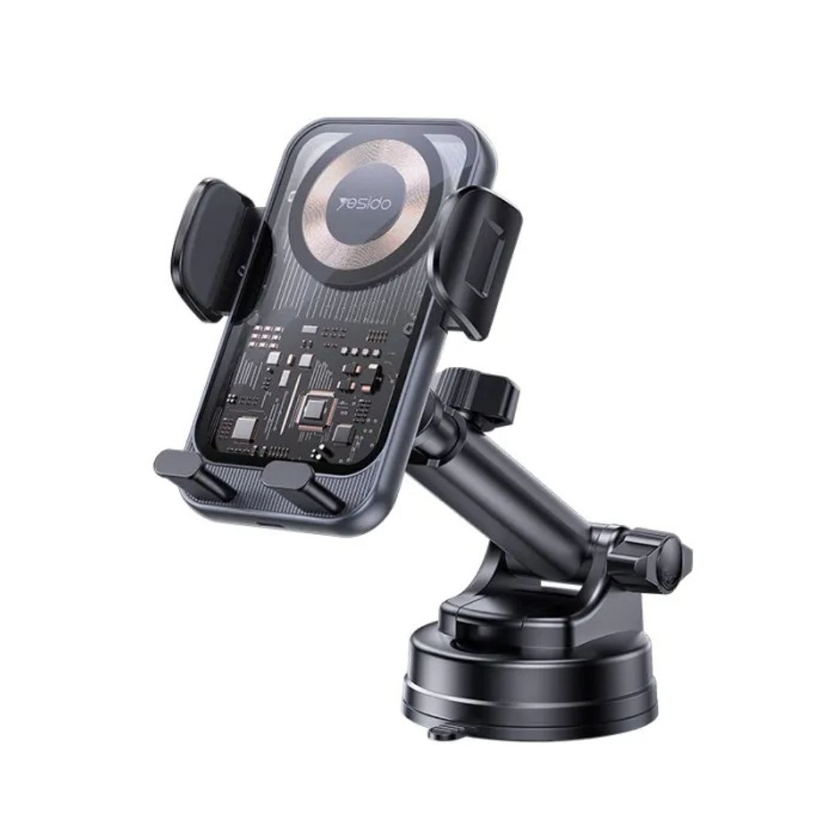 YESIDO - Soporte Porta Celular Holder Para Auto Carga Inalambrica Magsafe15w C307 Yesido
