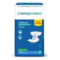 EMUMED - Pañal Adulto Emuprotect Comfort Plus G