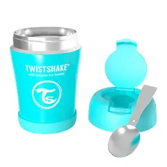 TWISTSHAKE - Termo Para Comida Bebé 350ml Celeste