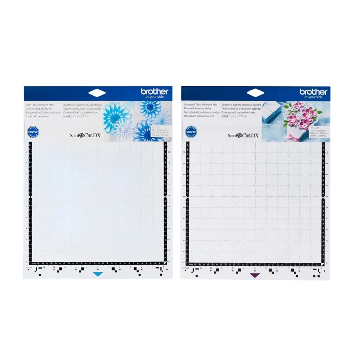 BROTHER - Kit Brother Tapete Estandar Y Baja Adherencia 30x30 Cm