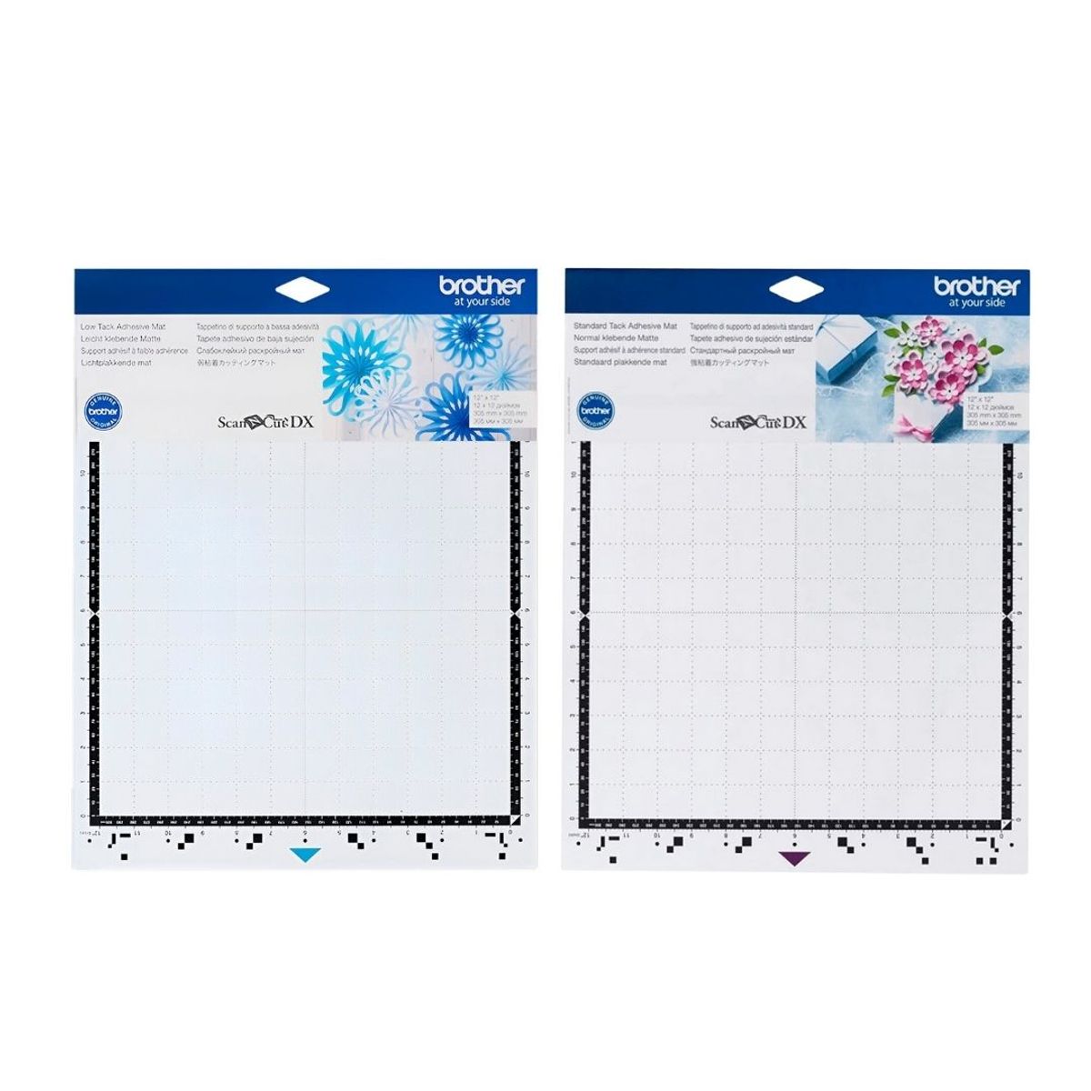 BROTHER - Kit Brother Tapete Estandar Y Baja Adherencia 30x30 Cm