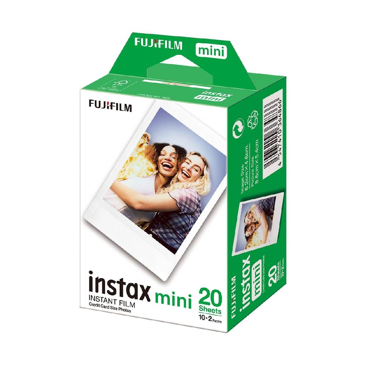 FUJIFILM - Pack de 20 Film Instax Mini