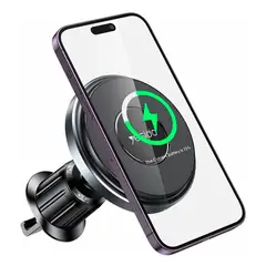 YESIDO - Soporte Holder Celular Carga Rápida Inalámbrica C190