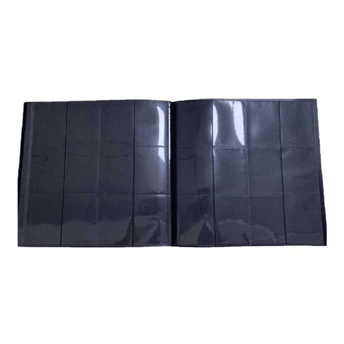 GENERICO - Carpeta Eco cuero Con Cierre TopDeck 480 Cartas 12 bolsillos