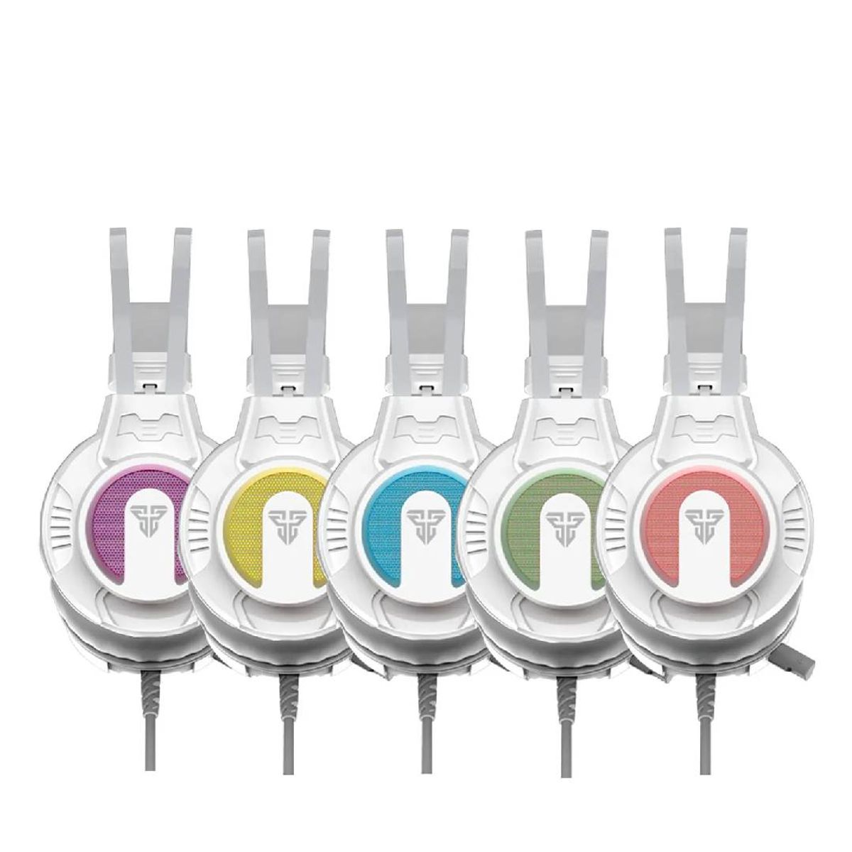 FANTECH - Audifonos Fantech HG17s Visage II RGB Blanco Space Edition