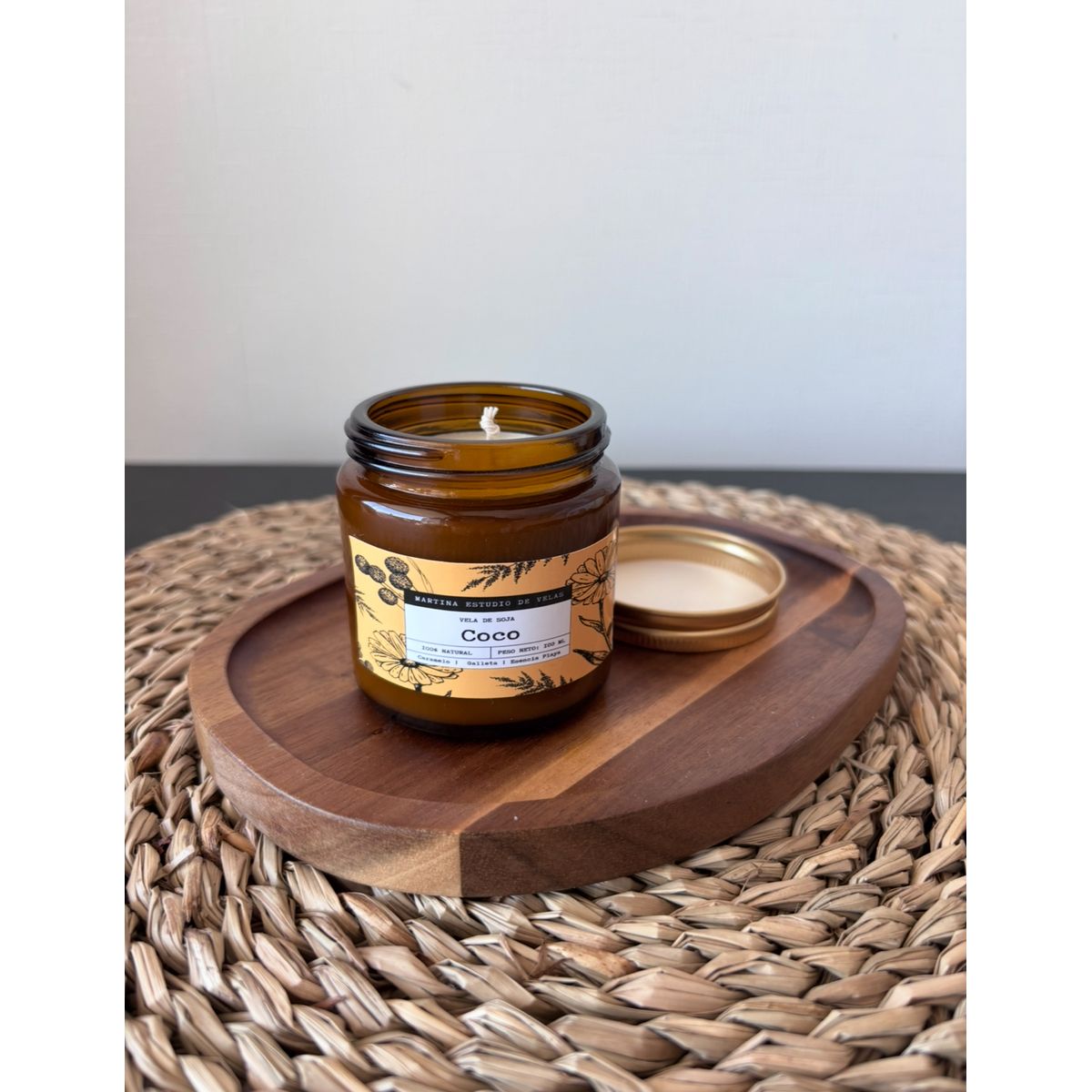 GENERICO - Vela Aromática Soja Coco 100ml