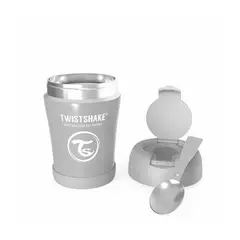 TWISTSHAKE - Termo Para Comida Bebé 350ml Gris