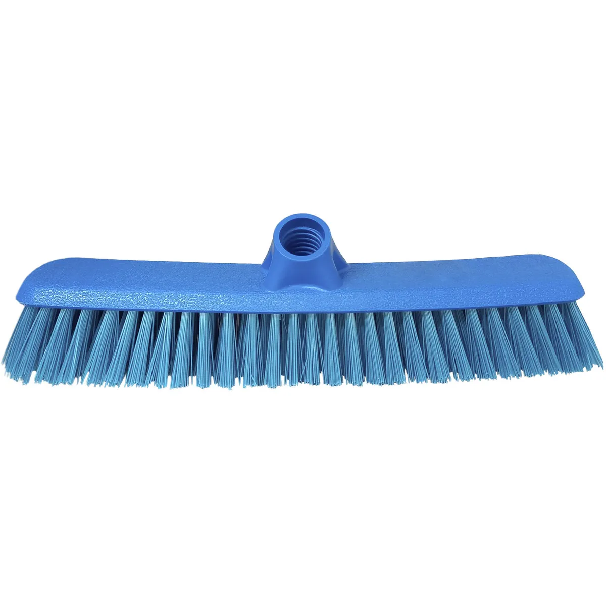 GENERICO - Repuesto Escobillón Tipo Municipal Azul Cerdas Finas 4 CM