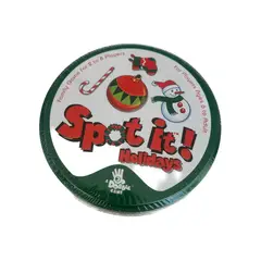 GENERICO - Spot It juego de cartas Dobble Game Navidad
