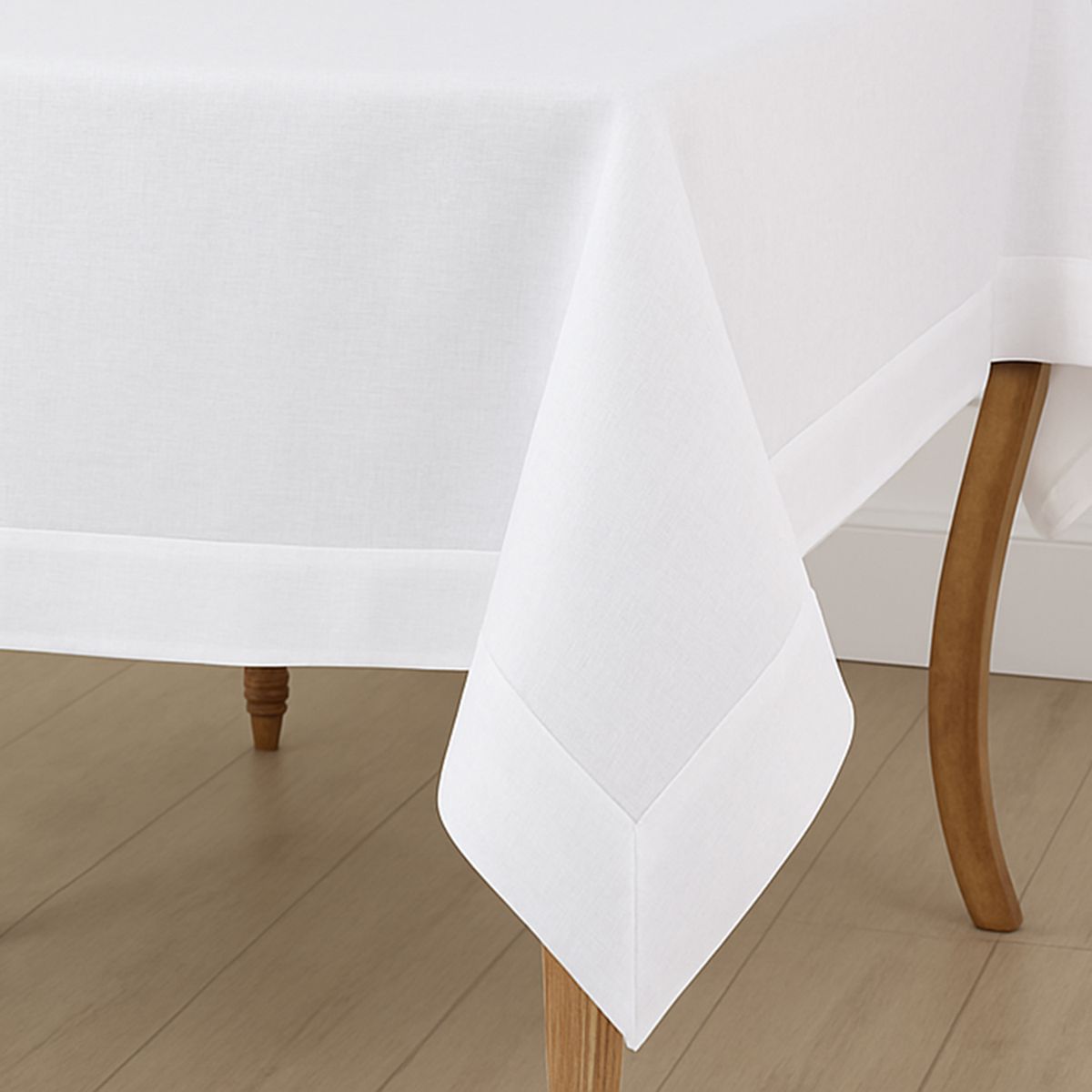 NINA HERRERA - Mantel Básica Linette Chic Blanco 180x260cm