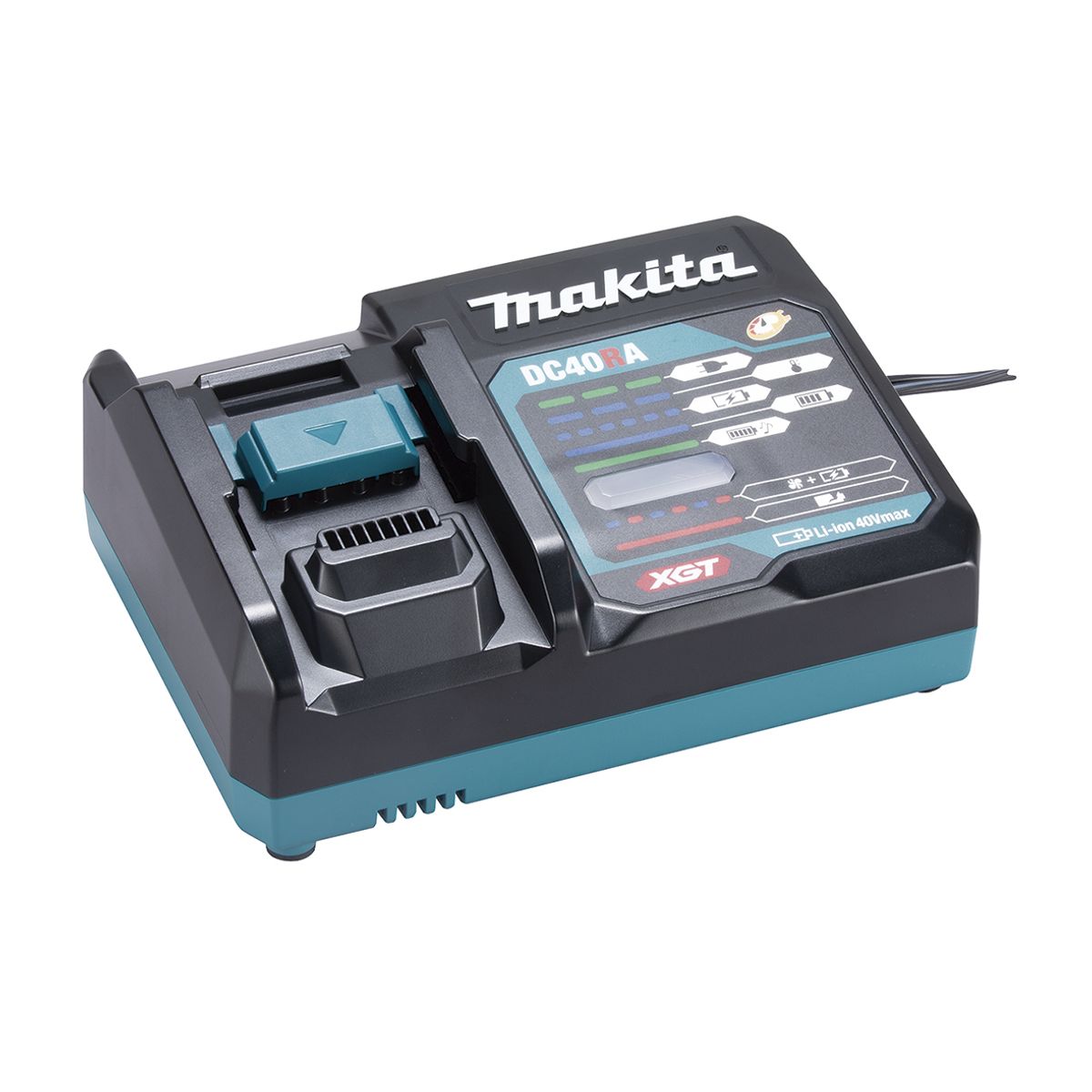 MAKITA - Cargador rápido 40Vmáx XGT DC40RA Makita 191E07-8