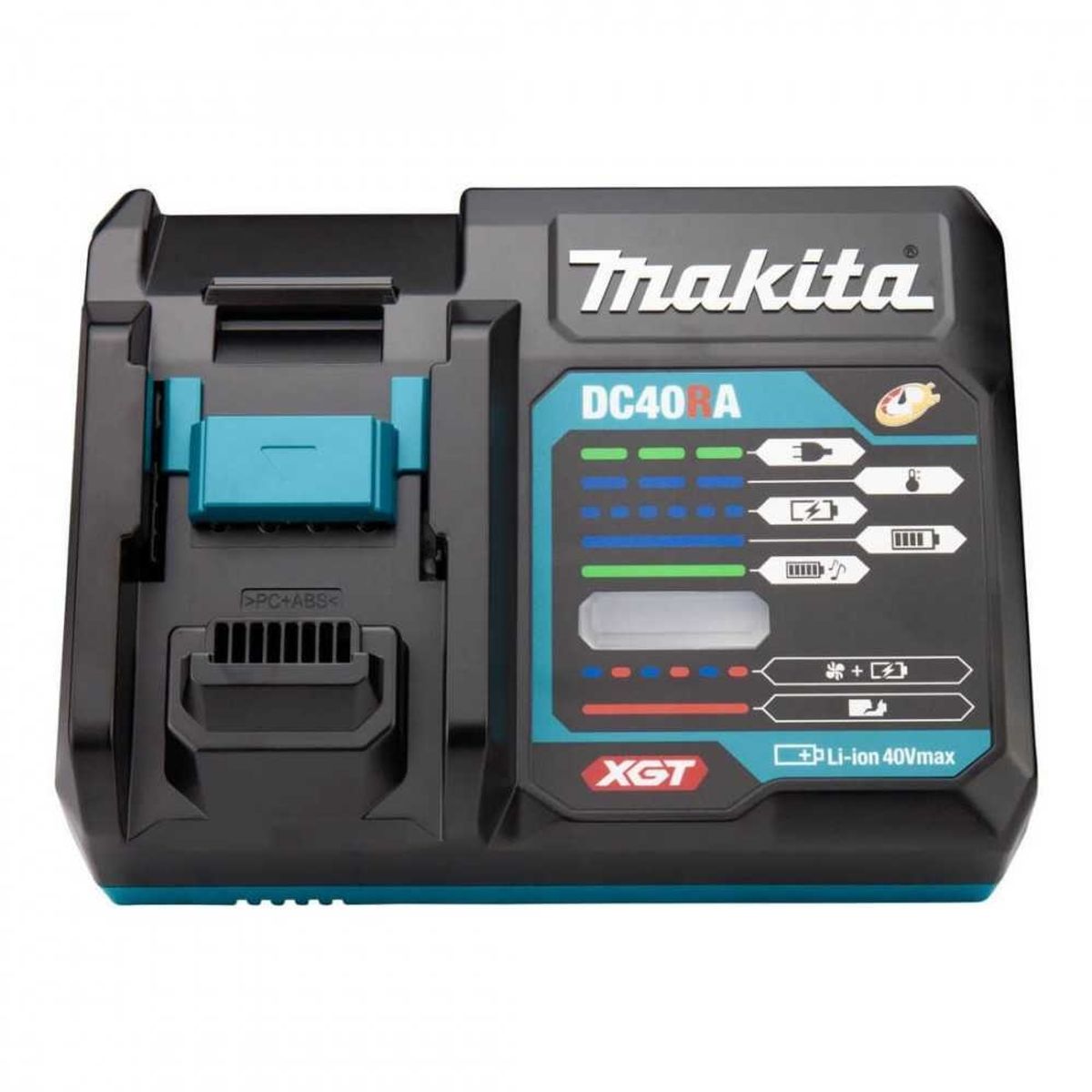 MAKITA - Cargador rápido 40Vmáx XGT DC40RA Makita 191E07-8