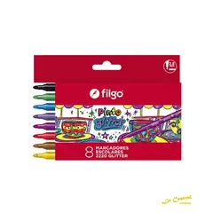 FILGO - Set 8 lapices Pinto Glitter