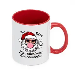 SM - Taza Tazón Navidad 2026 – Santa Cool “Sin Sentimientos, Sin Recuerdos”