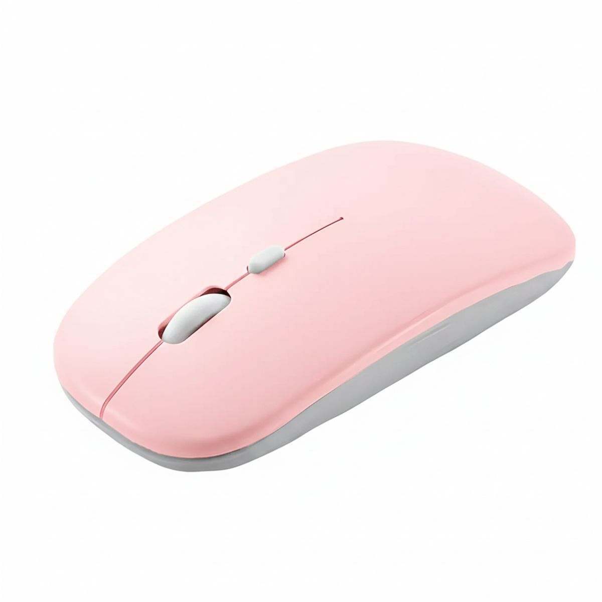 GENERICO - Kit Teclado + Mouse Para Ipad Tablet Celular Pc Bluetooth Rosa