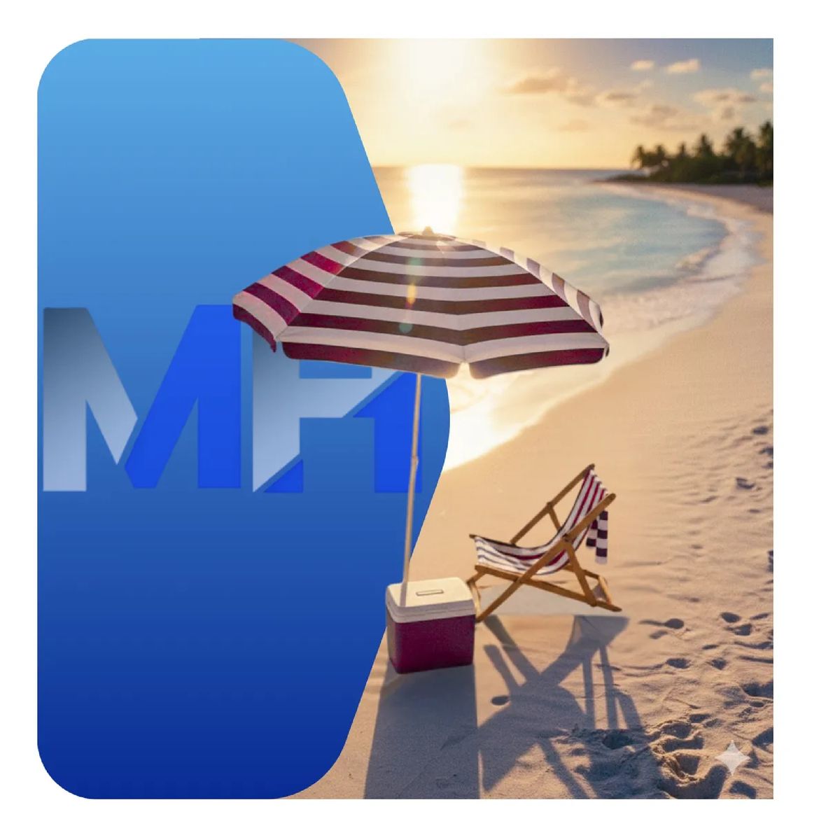 GENERICO - Quitasol Grande Para Playa A Raya Plegable Con Proteccion Uv