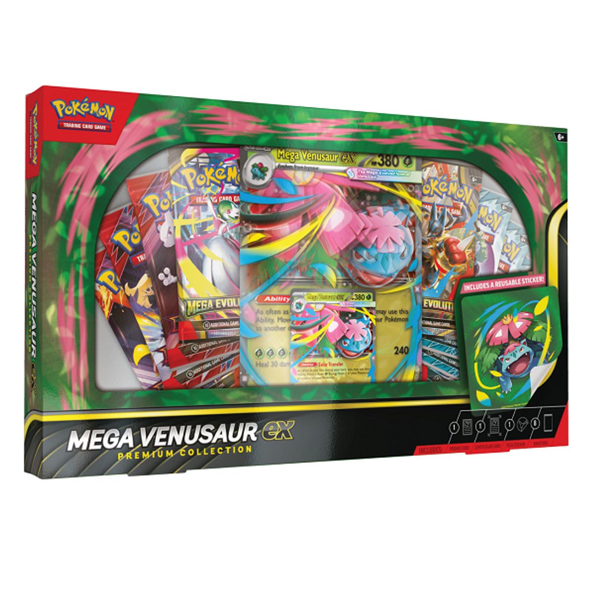 POKEMON - TCG Pokémon Mega Venusaur ex Premium Collection Ingles