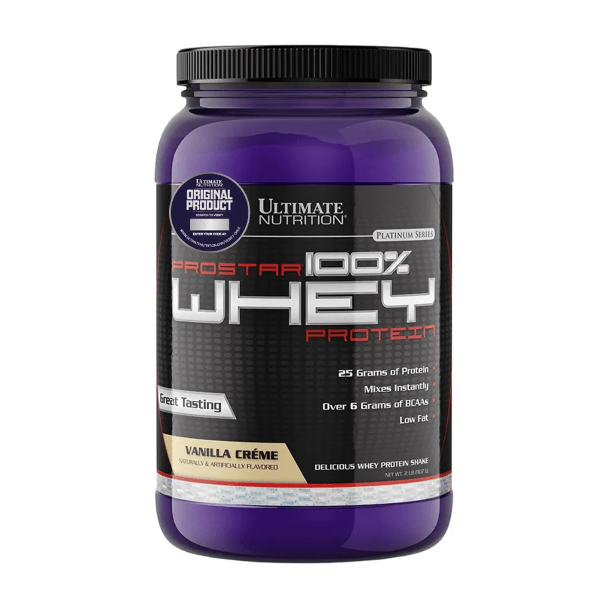 ULTIMATE NUTRITION - Prostar Whey Protein 2lbs Ultimate Nutrition - Vainilla Crea