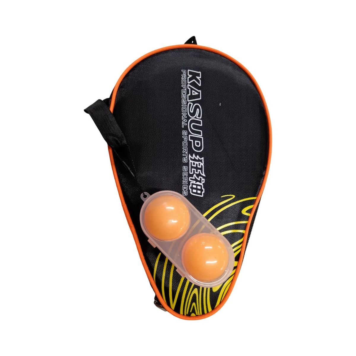 GENERICO - PALETA DE PING PONG MARCA KASUP MODELO K2002 CON 2 PELOTAS