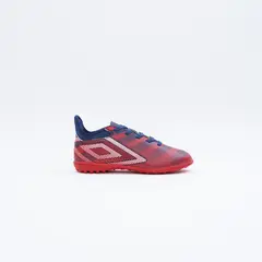 UMBRO - Zapatilla Baby Fútbol Veloce LT III TF Niños Rojo